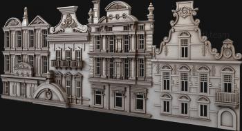 3D модель Старинная улица (STL)