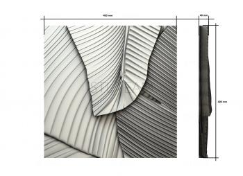 3D model Layers of palm leaves (STL)