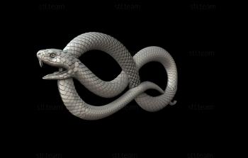 3D model Snake (STL)