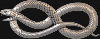 3D model Snake (STL)