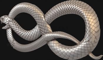 3D model Snake (STL)