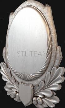 3D модель Ветки на медальоне (STL)