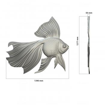 3D model Goldfish (STL)