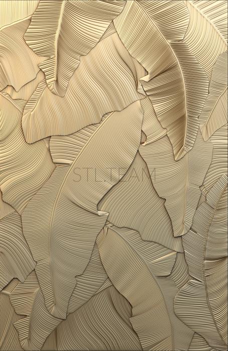 3D модель Листья пальмы (STL)