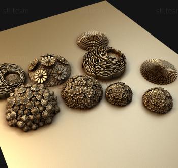 3D модель Разнофактурные шары (STL)