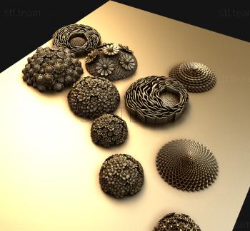 3D модель Разнофактурные шары (STL)