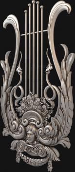 3D model The magic lyre (STL)