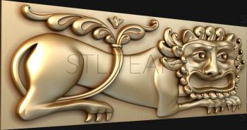 3D модель Стилизованный лев (STL)