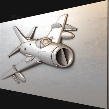 3D model Plane (STL)