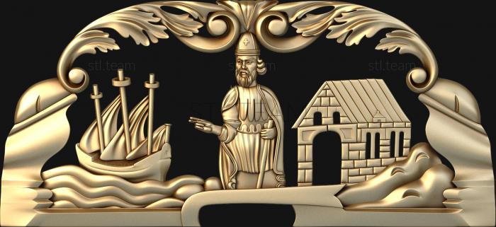 3D модель Святой защитник моряков (STL)