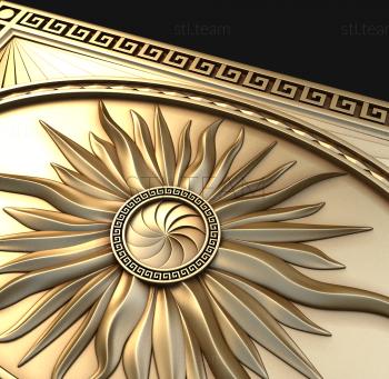 3D model Carved box with the sun (STL)