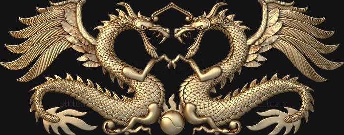 Панно Dragons of symmetry