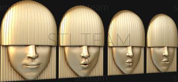 3D модель Мимика лица (STL)