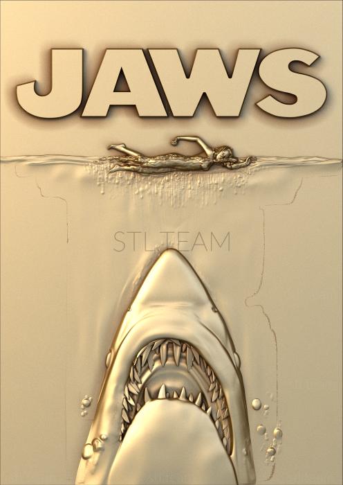 Панно Jaws movie