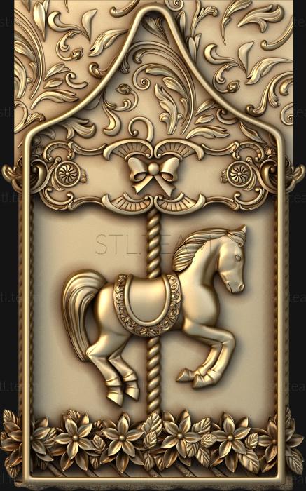 3D model Carousel horse (STL)
