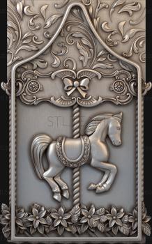3D model Carousel horse (STL)