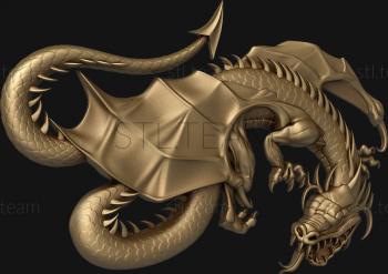 3D model Flying dragon (STL)