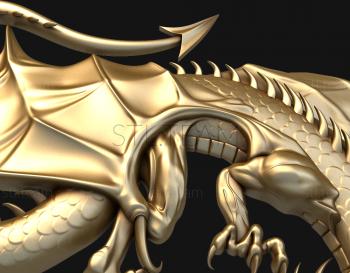 3D model Flying dragon (STL)