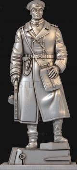 3D model Combat commander (STL)