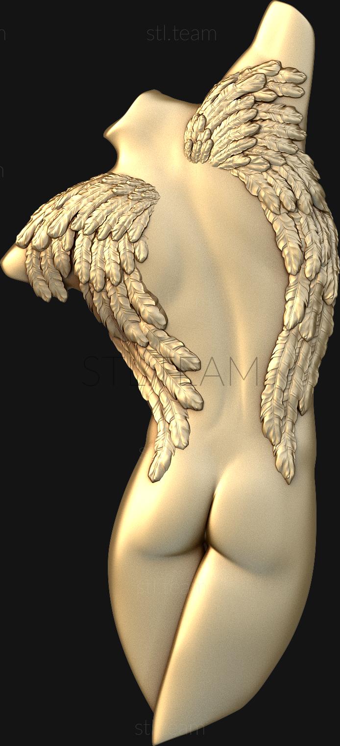 3D модель Мужчина ангел (STL)