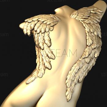 3D модель Мужчина ангел (STL)