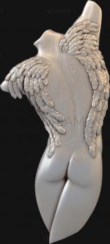 3D model Male angel (STL)