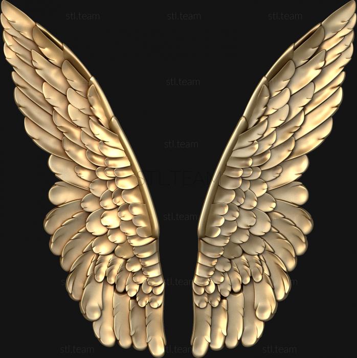3D модель Крылья ангела симметрия (STL)