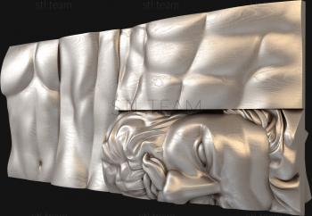 3D model Collage of torso pieces (STL)