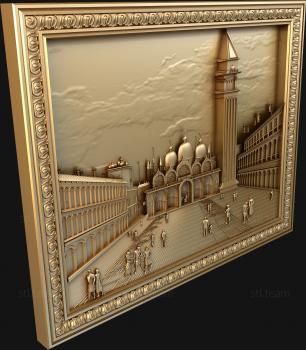 3D модель Город с минаретом (STL)