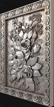 3D model Framed roses (STL)