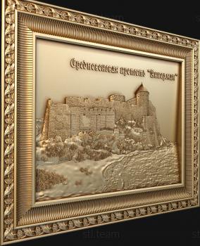 3D model Akkerman Fortress in ram (STL)