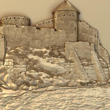 3D model Akkerman Fortress (STL)