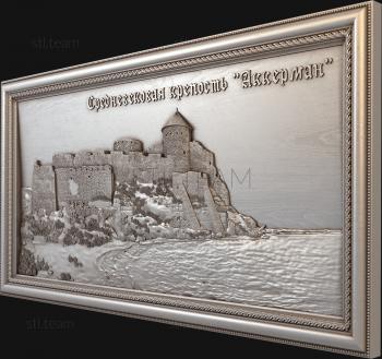 3D model Akkerman Fortress (STL)