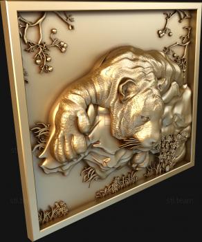 3D model Tiger (STL)