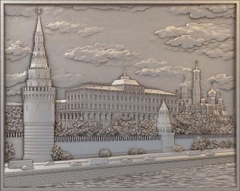 3D model Kremlin (STL)