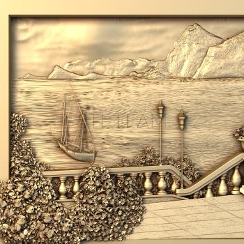 3D model Sea embankment (STL)