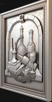 3D model Books wine glass (STL)