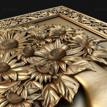3D model Sunflowers apples (STL)