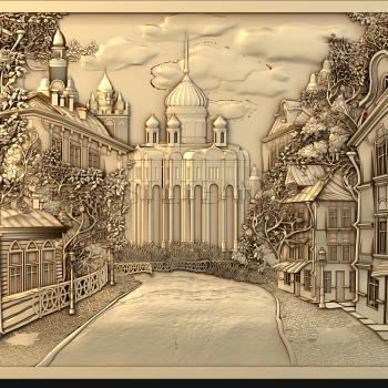3D модель Улица храм (STL)
