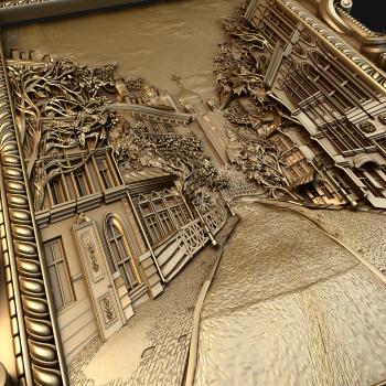 3D модель Улица церковь (STL)