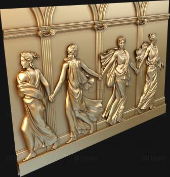 3D model Greek goddesses (STL)
