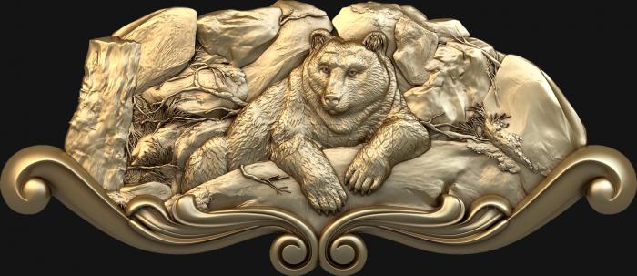 3D модель Медведь (STL)