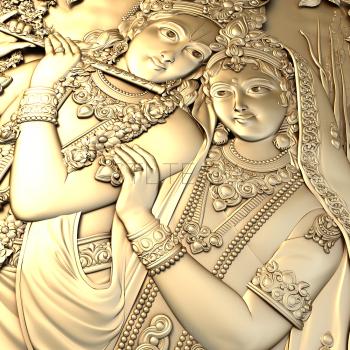 3D model Indian deities (STL)