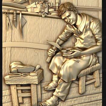 3D model Shoemaker (STL)