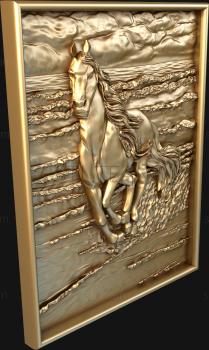 3D модель Конь у реки (STL)
