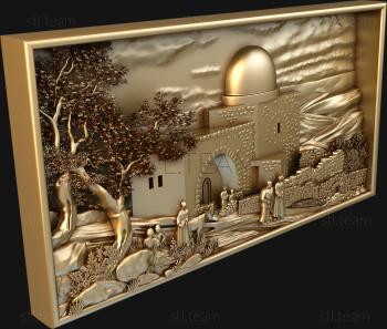 3D model Mosque (STL)