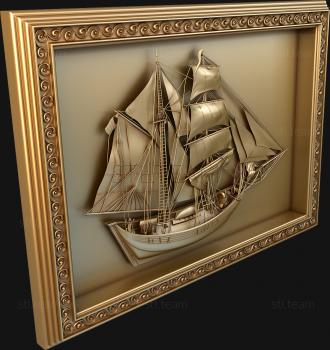 3D model Sailboat (STL)