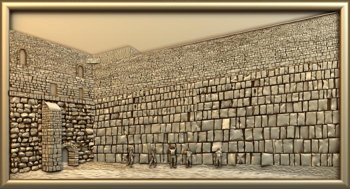 Панно художественные Стена из камня