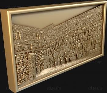 3D model Stone wall (STL)