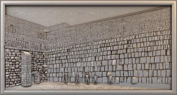 3D model Stone wall (STL)